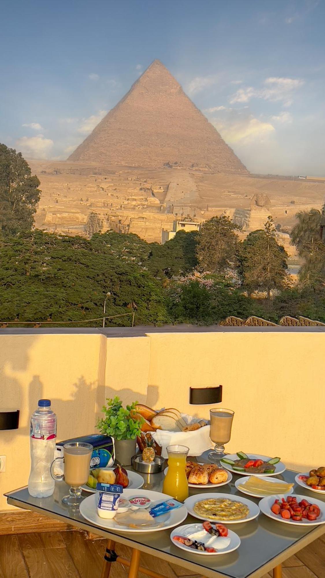 Pyramids Vista Inn Kafret el-Gabal المظهر الخارجي الصورة